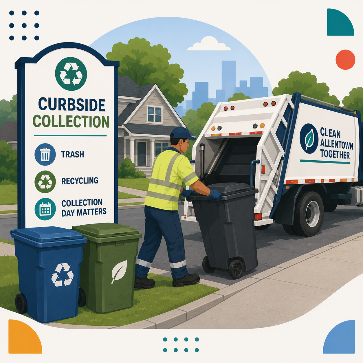 Curbside Trash, Recycling, and Yard Waste Collection